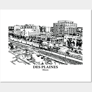 Des Plaines - Illinois Posters and Art